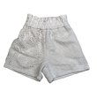 77 circa circa make antique lace patchwork shorts -white