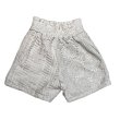 77 circa circa make antique lace patchwork shorts -white
