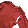 k3 Tee cut out -red