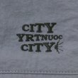 CITY COUNTRY CITY Embroidered Logo Nylon Pants-Gray