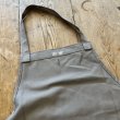 DRESSSEN Day Use W Pocket Apron "TODAY IS THE DAY" -smoky beige