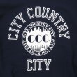 CITY COUNTRY CITY cotton Sweat Shirt College Logo