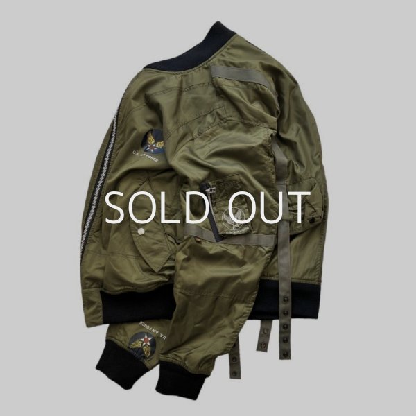 OLDPARK flight jacket E-1 vest -XXL