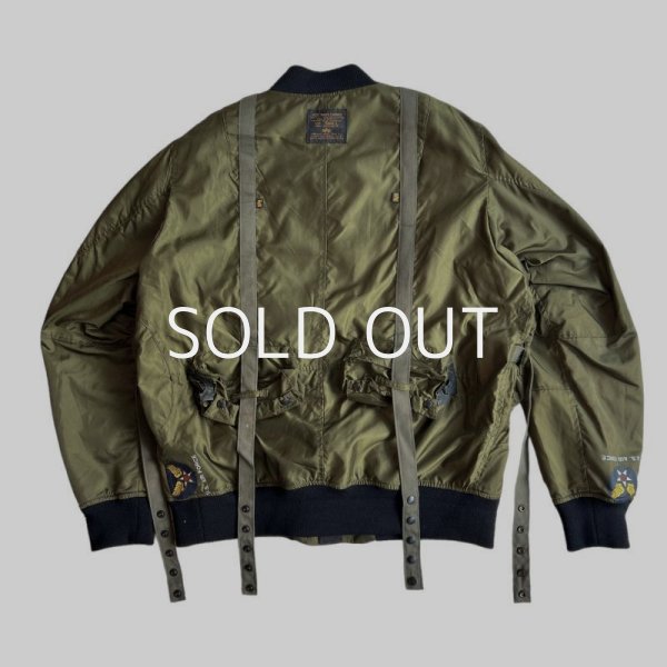 OLDPARK flight jacket E-1 vest -XXL