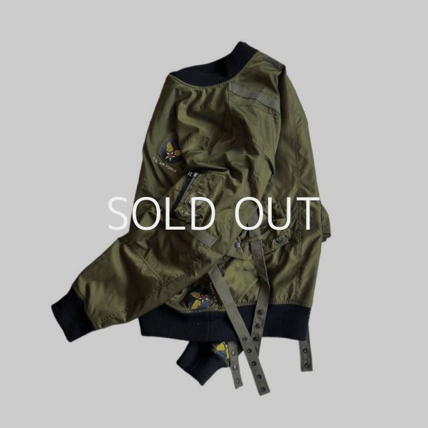 OLDPARK flight jacket E-1 vest -XXL