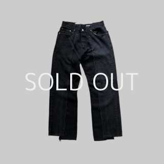 OLDPARK baggy jeans black -S 通販 | OLDPARK 正規販売店 ...