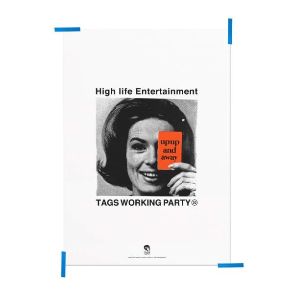 TAGS WKGPTY High life B2 Poster Orange Card