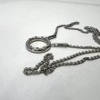END Eyeglasses holder chain  necklace star face silver