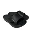 rig footwear slide 2.0 recovery sandals -black