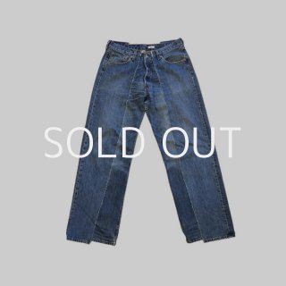 OLDPARK バギージーンズ BL Sサイズ OLD PARK / BAGGY JEANS (Blue)