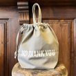 DRESSSEN Small Day Bag "YES/NO THANK YOU" -smoky beige