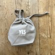 DRESSSEN Small Day Bag "YES グッドジョブ" -smoky beige