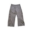 OLDPARK zip baggy pants work -L