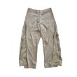 OLDPARK zip baggy pants work -XL