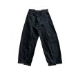 OLDPARK 4 tuck jeans black -S