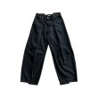 OLDPARK 4 tuck jeans black -S