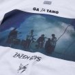 TANGTANG ZAZEN BOYS x gasatang KAKIMIDASARERU MANATSUNOKAORI / short sleeve T-shirt