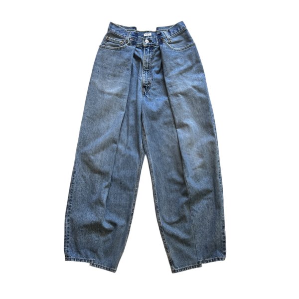 OLDPARK 4 tuck jeans blue -S