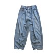 OLDPARK 4 tuck jeans blue -M