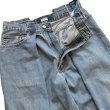 OLDPARK 4 tuck jeans blue -M