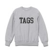 TAGS WKGPTY College TYPO Crewneck Sweat -ash