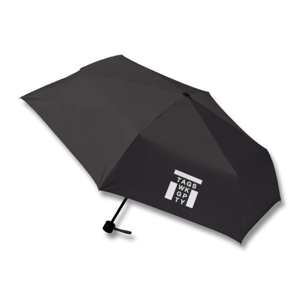 TAGS WKGPTY Logo Folding umbrella