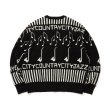 CITY COUNTRY CITY knit sweater CITY COUNTRY JAZZ -black