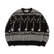 CITY COUNTRY CITY knit sweater CITY COUNTRY JAZZ -black