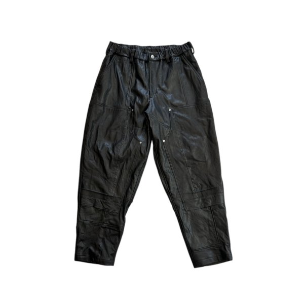 OLDPARK double knee leather pants