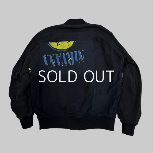 OLDPARK flight jacket tee