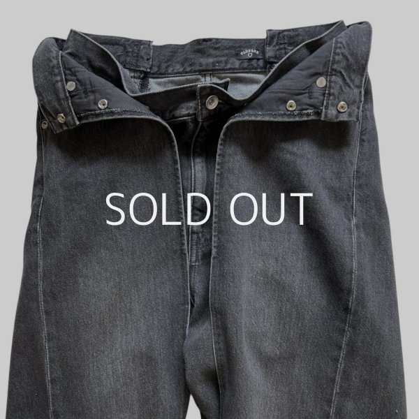 OLDPARK wrap jeans fared black