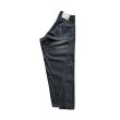 OLDPARK bias jeans fared black