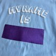 HAVE A NICE DREAM by TODAY edition "NAME" SS Tee -blue