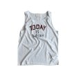 TODAY edition "TODAY" Tank top -white