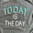 TODAY edition "TODAY" Tank top -charcoal