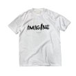 TODAY edition "IMAGINE" S/S tee -white