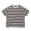 CITY COUNTRY CITY Embroidered Logo Multi Border T-shirts