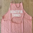 DRESSSEN Adult Apron "BEAUTIFUL THINGS" -pink