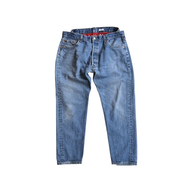 OLDPARK offset jeans blue -S