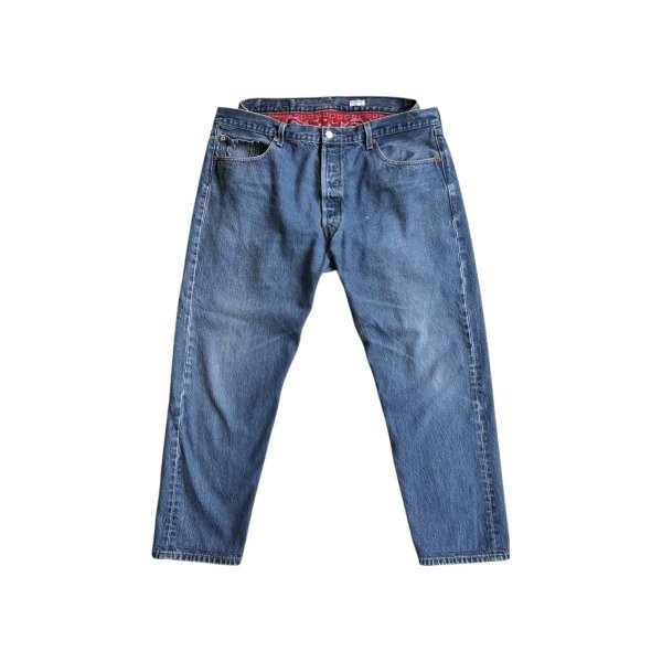 OLDPARK offset jeans blue -L