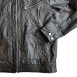 OLDPARK zip up leather work jacket
