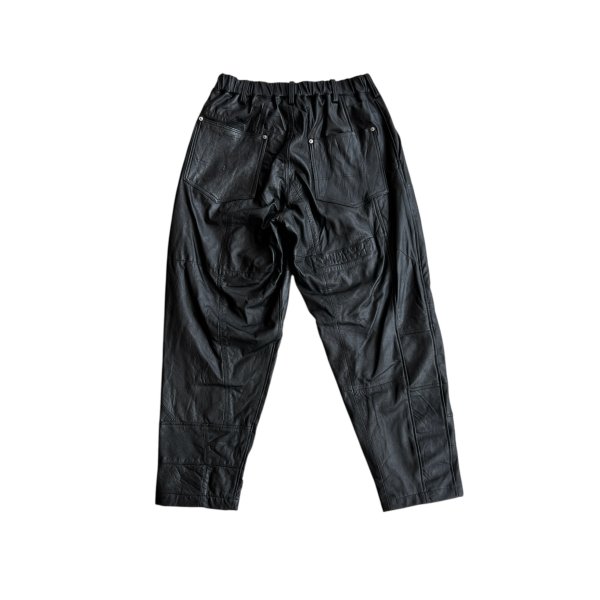 OLDPARK double knee leather pants