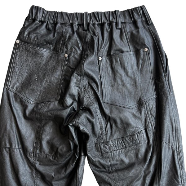 OLDPARK double knee leather pants