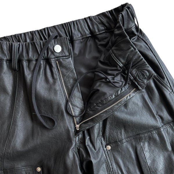 OLDPARK double knee leather pants