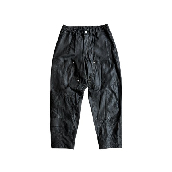 OLDPARK double knee leather pants