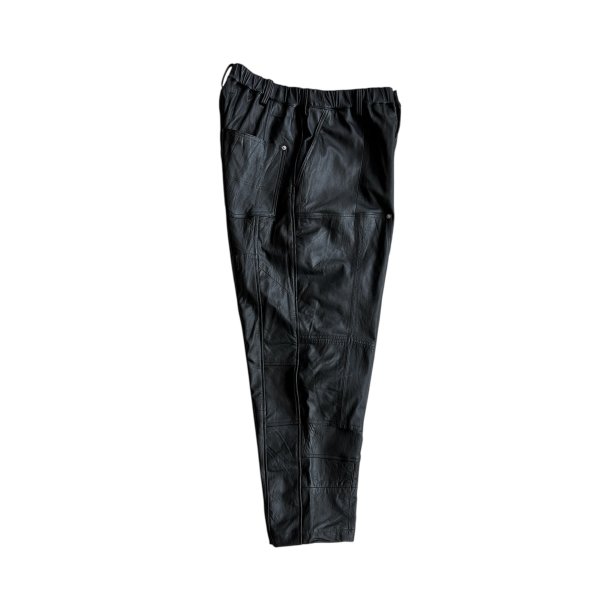 OLDPARK double knee leather pants