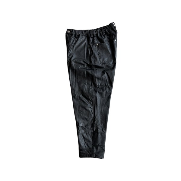 OLDPARK double knee leather pants