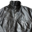 OLDPARK snap pullover leather jacket