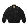 CITY COUNTRY CITY x AVIREX Embroidered Logo MA-1 -black