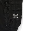 CITY COUNTRY CITY x AVIREX Embroidered Logo MA-1 -black